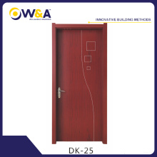 (DK-25) Fabricante de la puerta de madera del PVC interior barato con CIQ Soncap